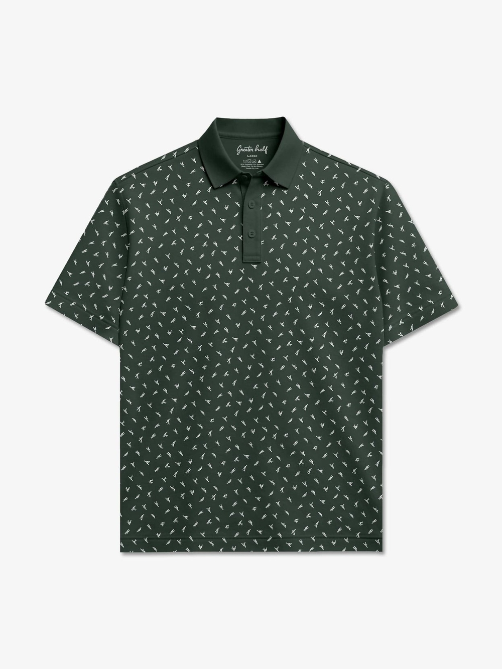 Greater Half Sex Ed Polo Green